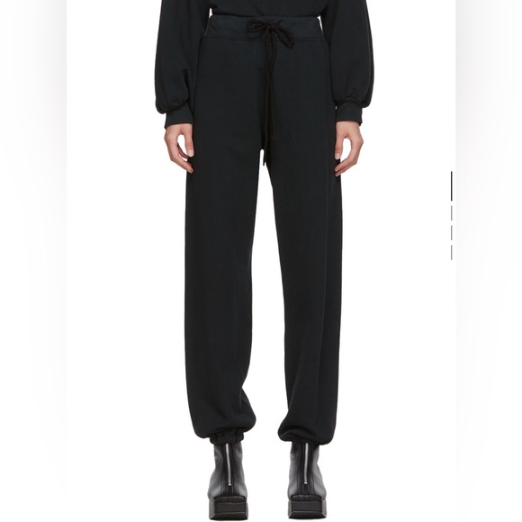 Raquel Allegra Pants - Raquel Allegra Women's Black Drawstring Pants